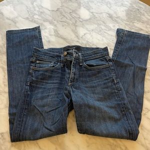 Joe’s Jeans dark wash, Brixton slim denim, size 28 x 30